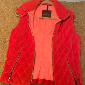 Moncler, quilted vest.